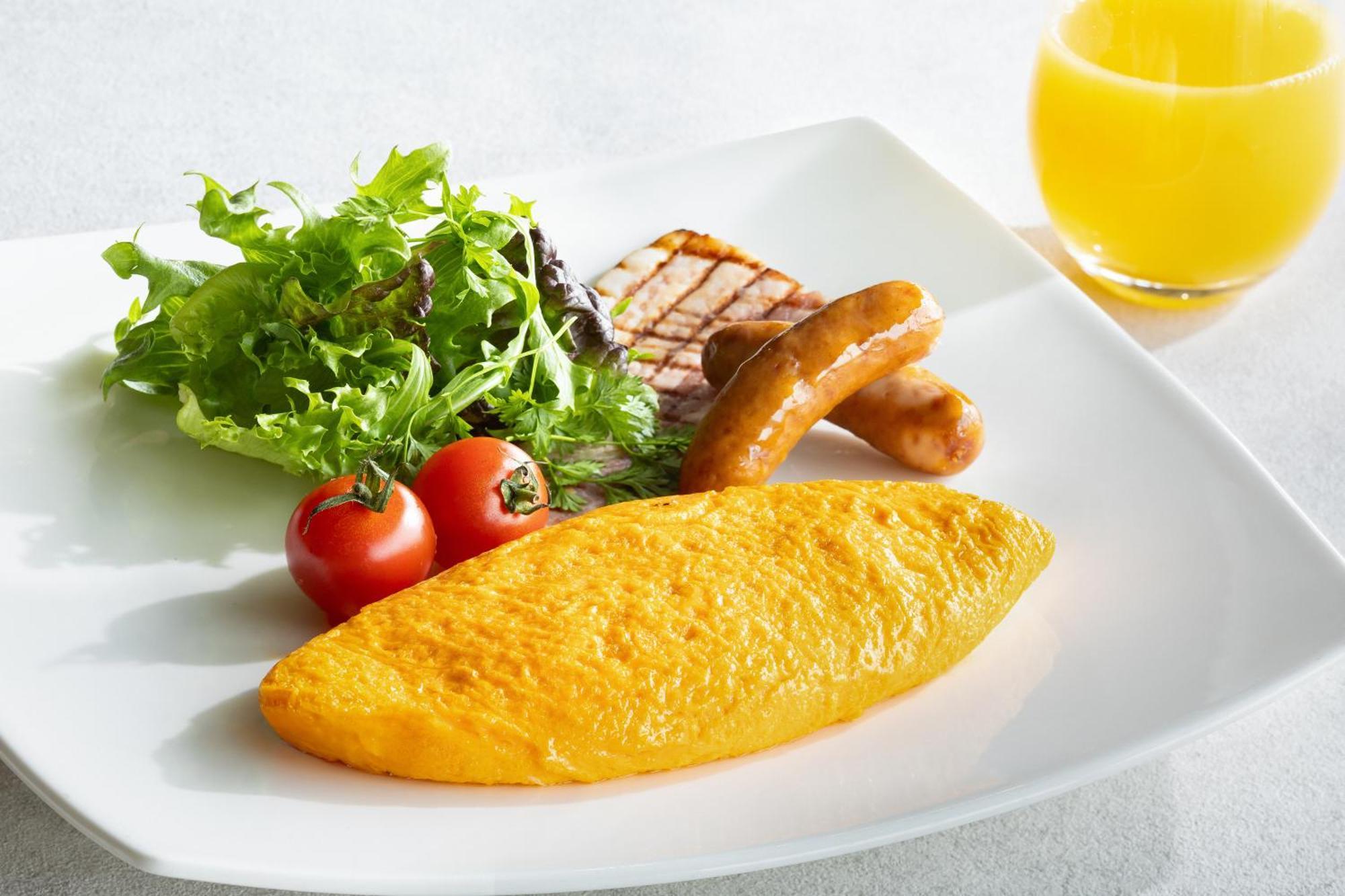 فندق كوبي ميريكين بارك أورينتال كوبه المظهر الخارجي الصورة An omelette